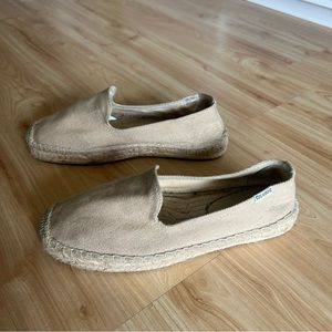 Soludos Shoes Womens 7 Smoking Slipper Flat Espadrille Slip On Boho Lifestyle